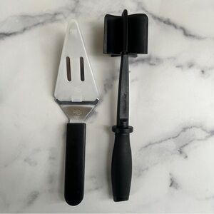 Pampered Chef Bundle: Mix 'N Chop & Slice 'N Serve Serrated Server